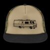 Flat Bill Snapback Trucker Cap Thumbnail