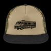 Flat Bill Snapback Trucker Cap Thumbnail