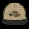 Flat Bill Snapback Trucker Cap Thumbnail