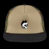 Flat Bill Snapback Trucker Cap Thumbnail