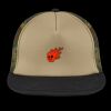 Flat Bill Snapback Trucker Cap Thumbnail