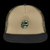 Flat Bill Snapback Trucker Cap Thumbnail