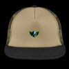 Flat Bill Snapback Trucker Cap Thumbnail