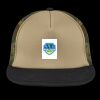 Flat Bill Snapback Trucker Cap Thumbnail
