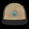 Flat Bill Snapback Trucker Cap Thumbnail