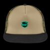 Flat Bill Snapback Trucker Cap Thumbnail