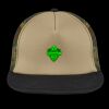 Flat Bill Snapback Trucker Cap Thumbnail