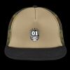 Flat Bill Snapback Trucker Cap Thumbnail