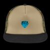 Flat Bill Snapback Trucker Cap Thumbnail