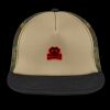 Flat Bill Snapback Trucker Cap Thumbnail