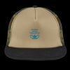 Flat Bill Snapback Trucker Cap Thumbnail