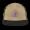Flat Bill Snapback Trucker Cap Thumbnail
